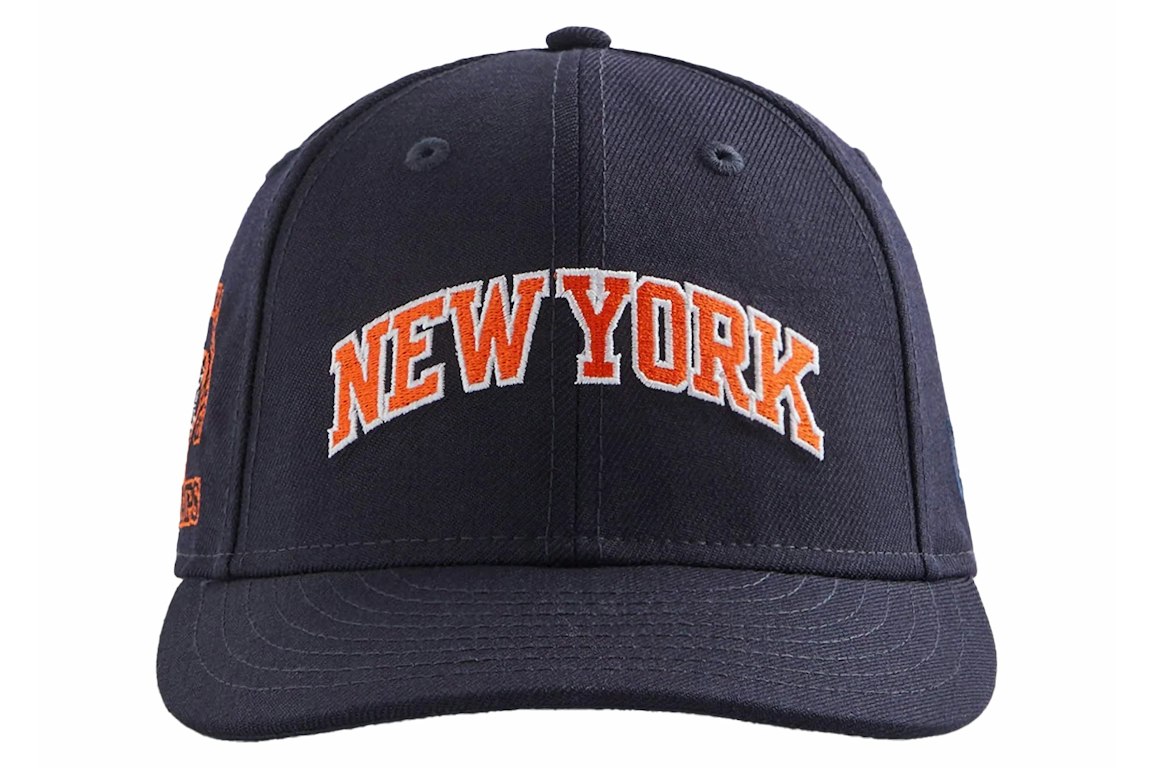 Pre-owned Kith New Era The New York Knicks Wool 59fifty Fitted Hat Nocturnal