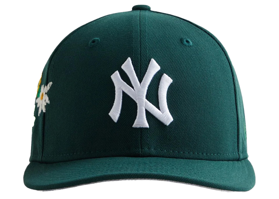 【7 3/8】Kith & New Era Yankees Floral  緑