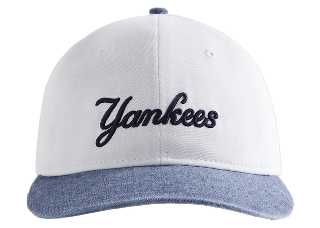 Pre-owned Kith New Era Yankees Script 9fifty Hat White