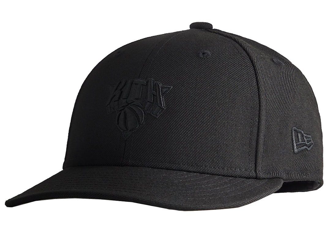 Pre-owned Kith New Era For New York Knicks Low Crown Fitted Hat Black