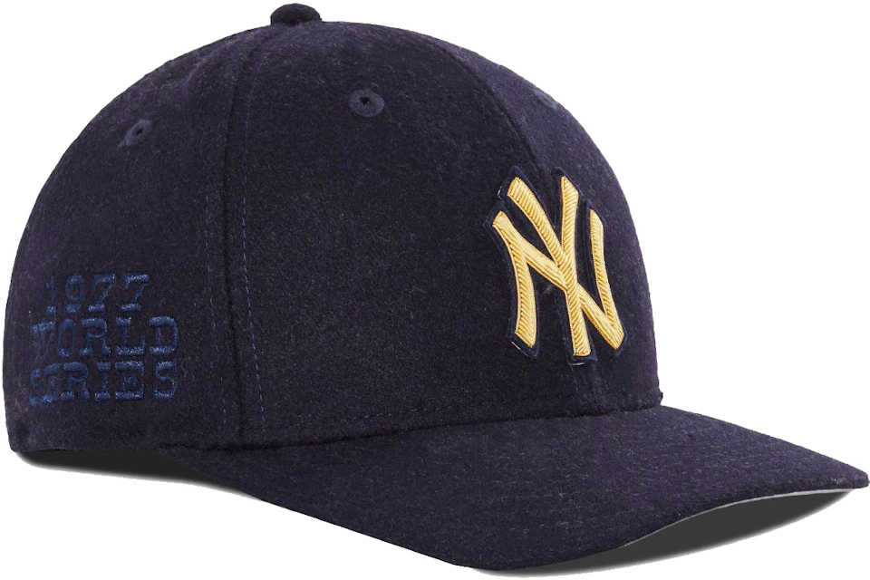 Kith New Era for New York Yankees Bullion 600 GSM Wool Melton Fitted Hat Nocturnal
