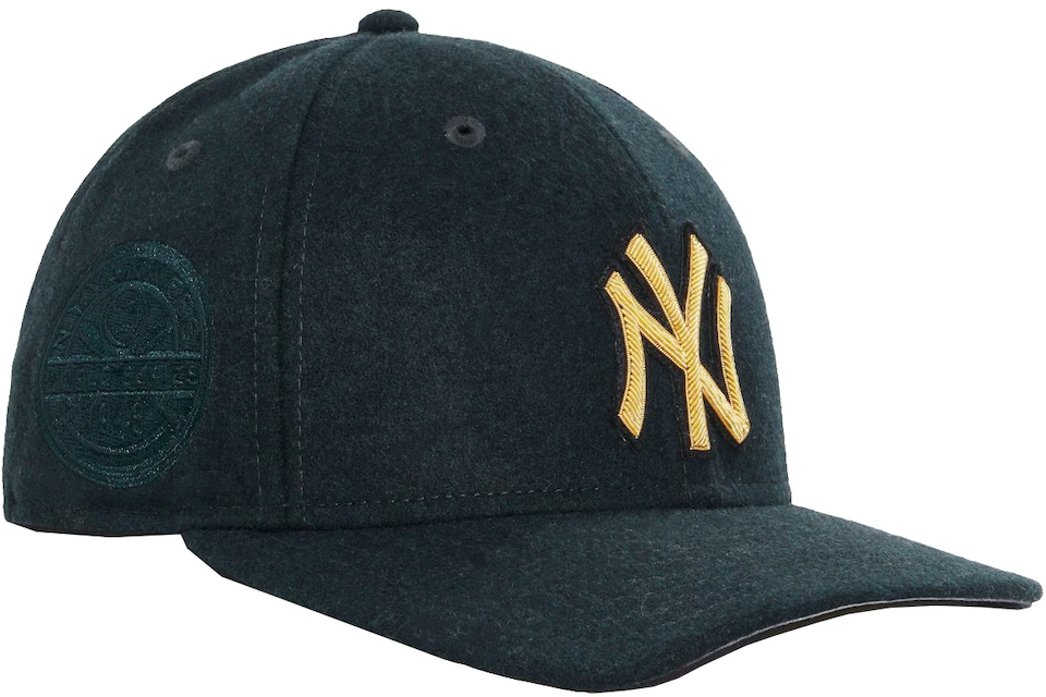 Kith New Era for New York Yankees Bullion 600 GSM Wool Melton Fitted Hat Stadium