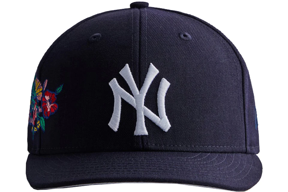Kith & New Era for New York Yankees Floral Low Profile Fitted Hat Nocturnal