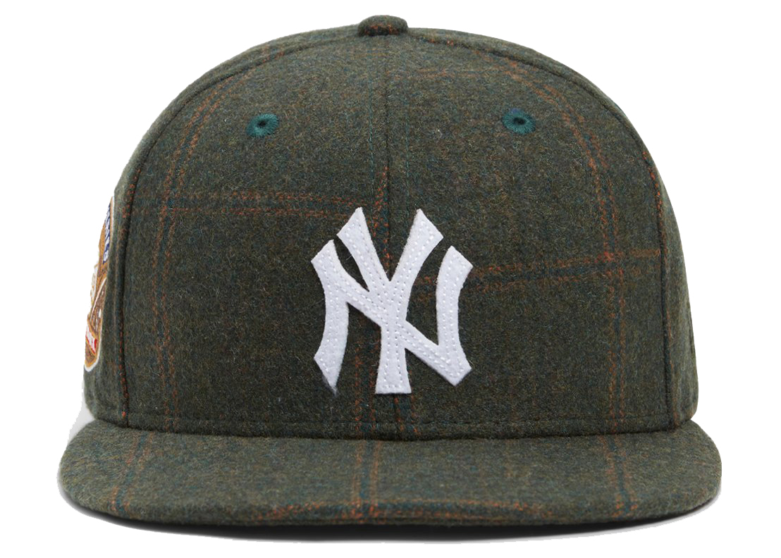Kith New Era for New York Yankees Plaid Fitted Hat Stadium - FW21