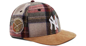 Kith New Era for New York Yankees Plaid Suede Fitted Hat Pyre