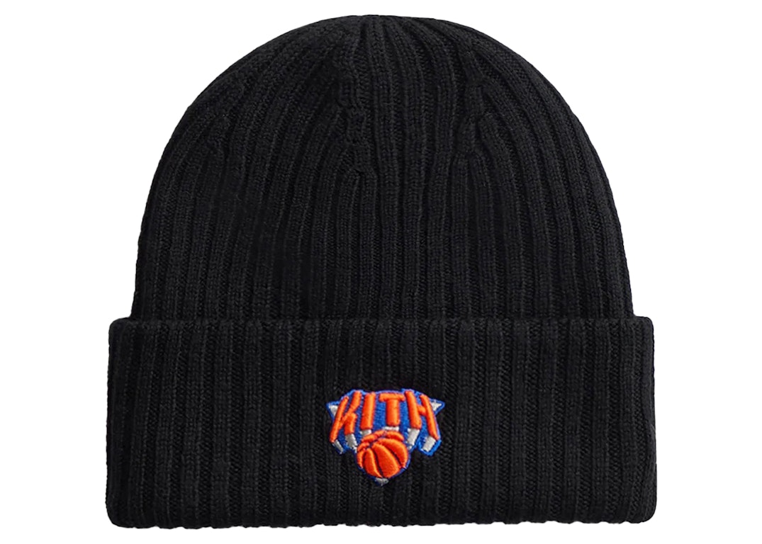 Pre-owned Kith New York Knicks Beanie Black
