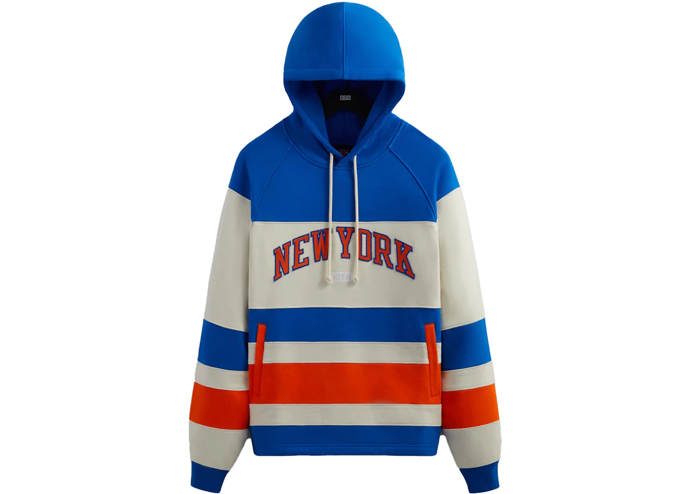 Kith New York Knicks Delk Hockey Hoodie Sandrift Men's - FW22 - US