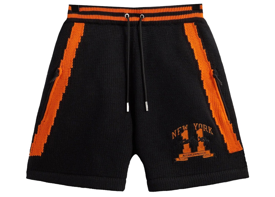 Pre-owned Kith New York Knicks Knit Turbo Short Black