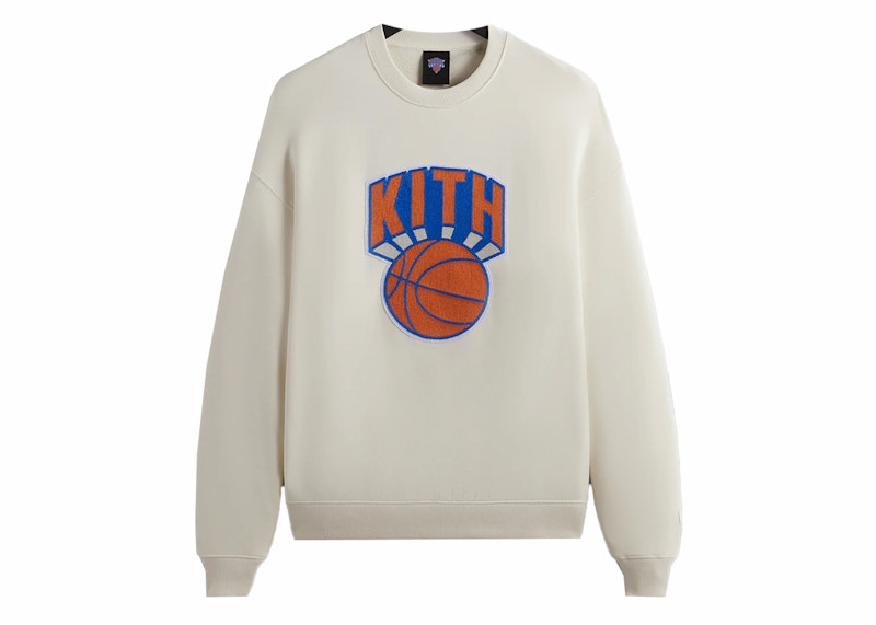 Kith New York Knicks City So Nice Nelson Crewneck Light Heather