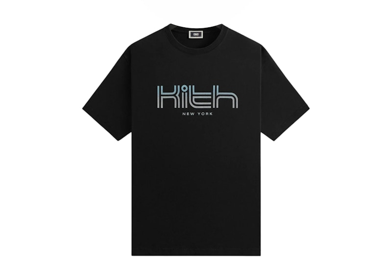 Kith New York Techno Logo Tee Black メンズ - SS25 - JP