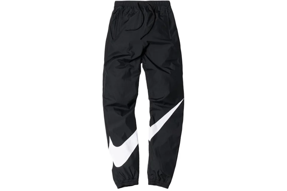 Kith Nike Big Swoosh Pants Black - FW17 Men's - US
