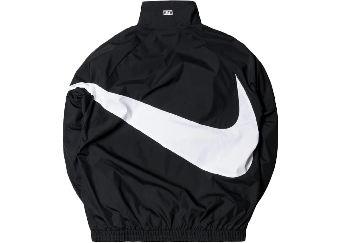 Kith Nike Big Swoosh Quarter Zip Black Men's - FW17 - US
