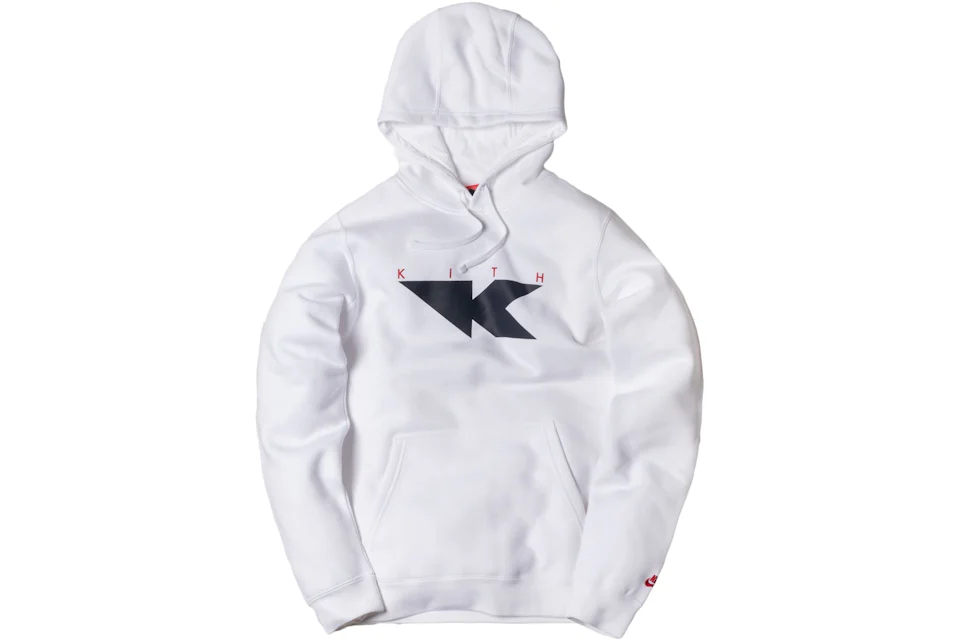 Kith Nike Flight Hoodie White