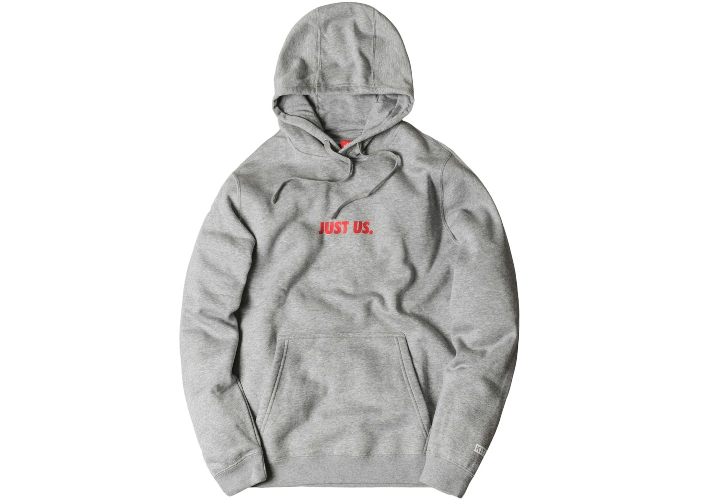 Kith Nike Just Us Hoodie Grey - FW17