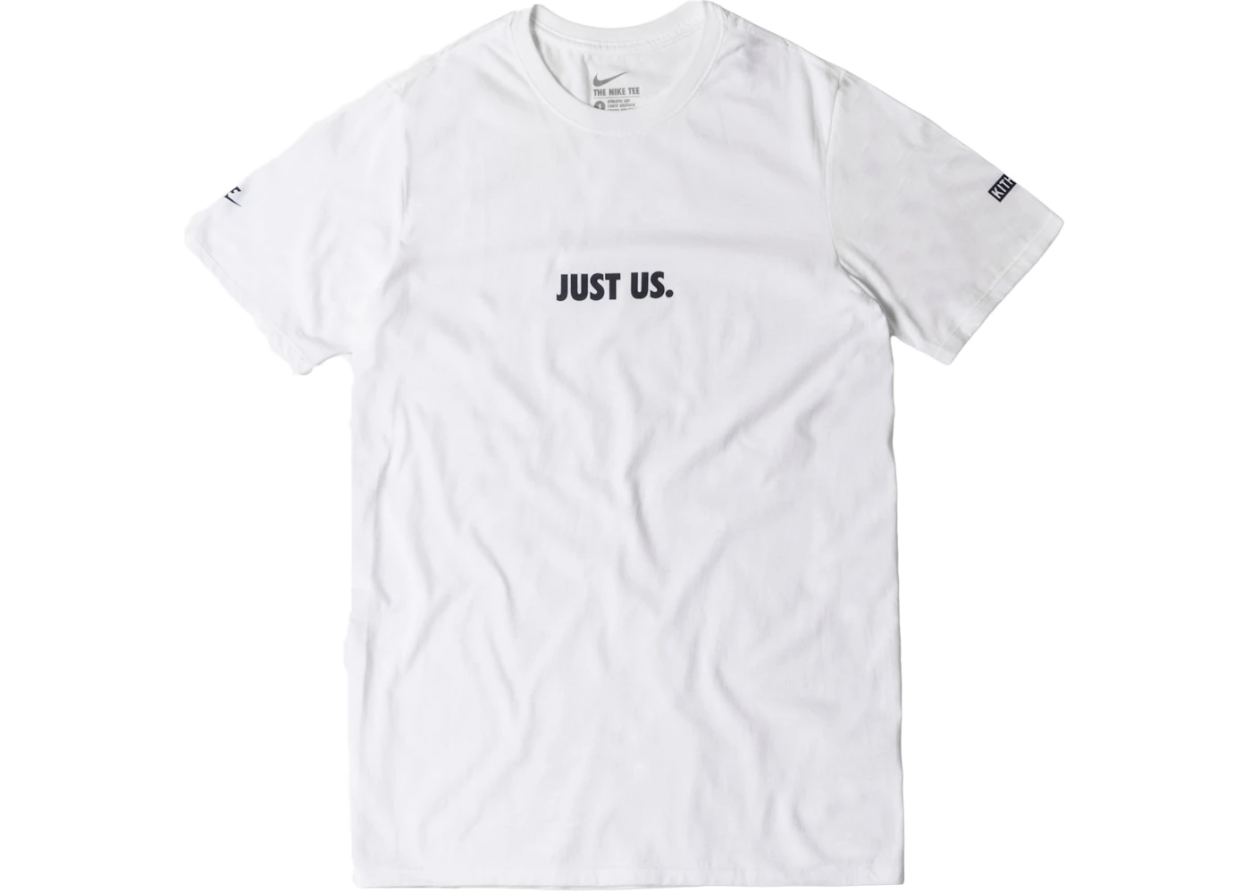 Kith Nike Just Us Tee White Men's - FW17 - US