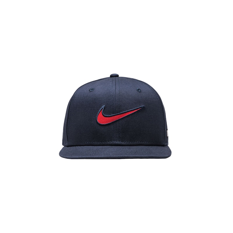 Kith Nike Swoosh Snapback Navy - FW17 - US