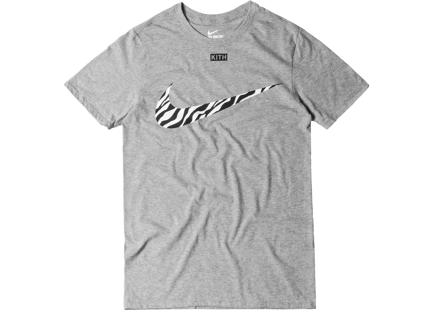 Kith Nike Swoosh Tee Grey Men's - FW17 - US