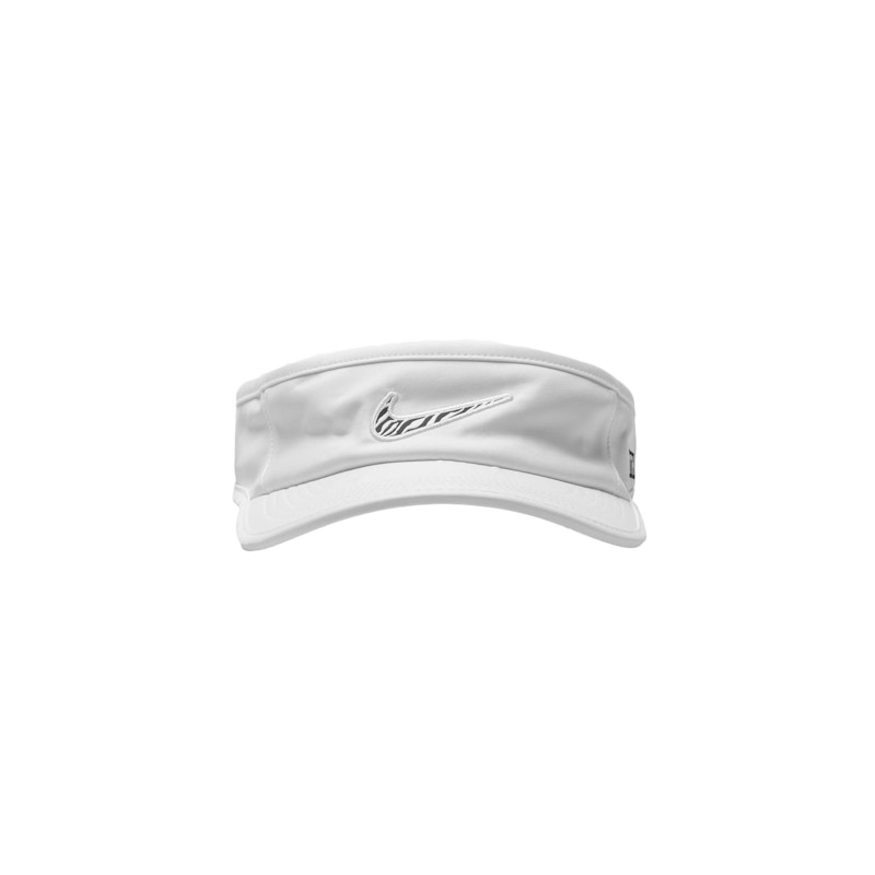 white nike sun visor