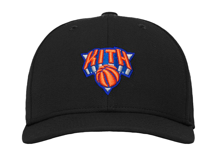 Kith & Nike for Knicks and New Era Low Crown Fitted Cap Black 