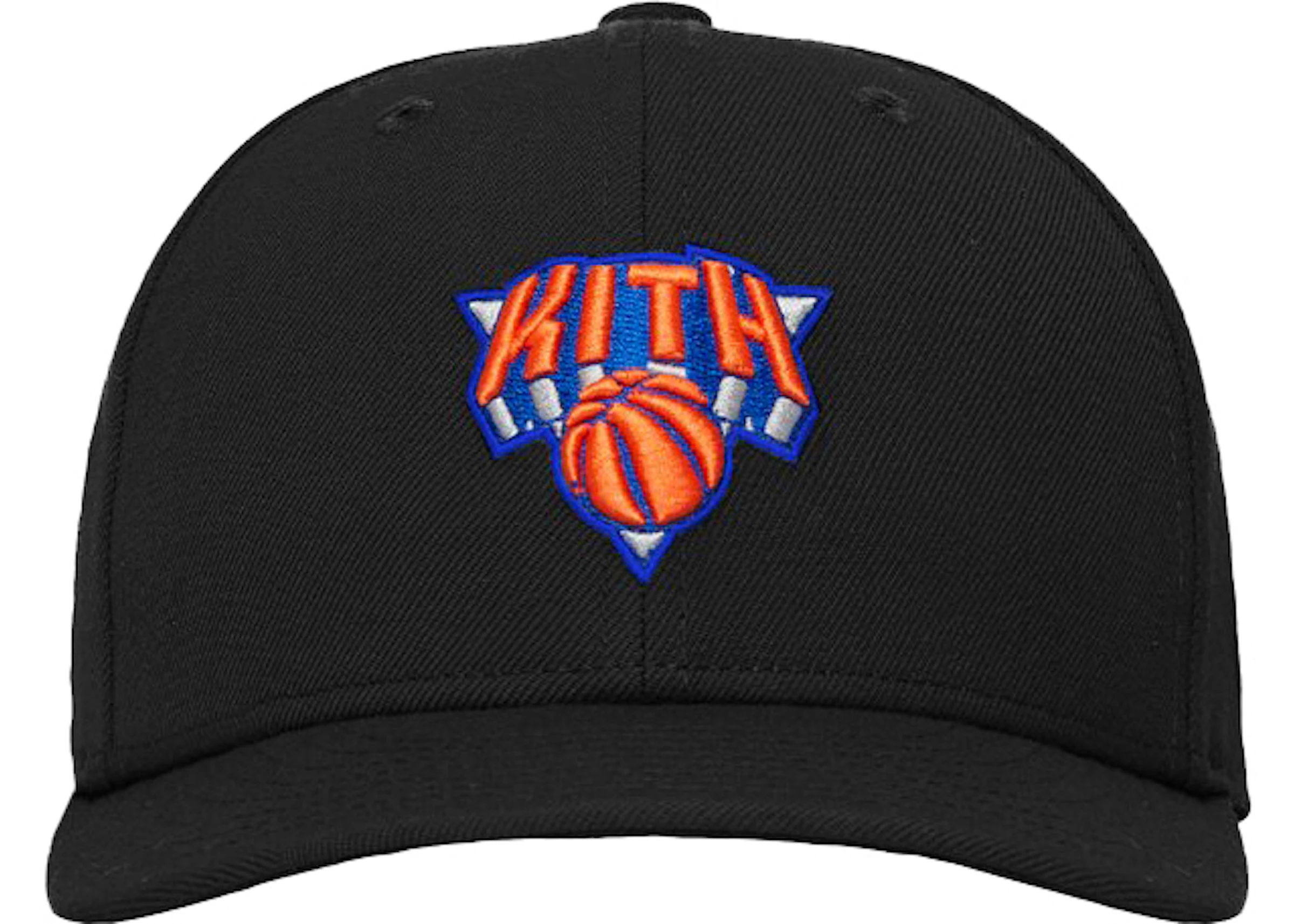 Kith & for Knicks and New Era Low Crown Fitted Cap Black - FW20 - ES