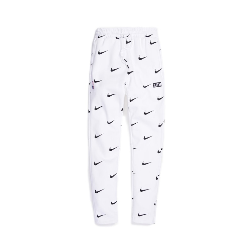 Kith & Nike for New York Knicks AOP Fleece Pant White Men's - FW20