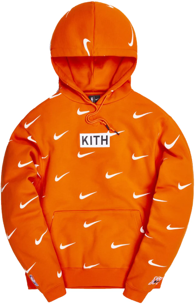 Landgoed China Leerling Kith & Nike for New York Knicks AOP Hoodie Orange - FW20 Men's - US