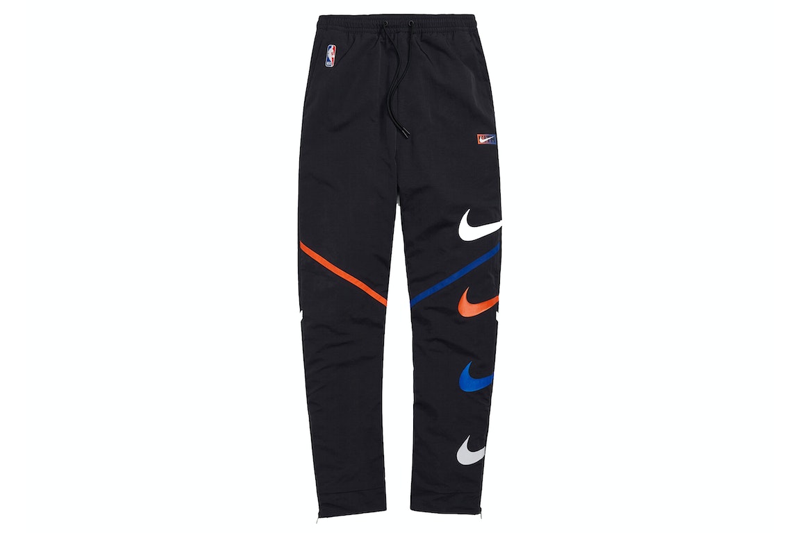 Pre-owned Kith Nike For New York Knicks Pant (fw21) Black