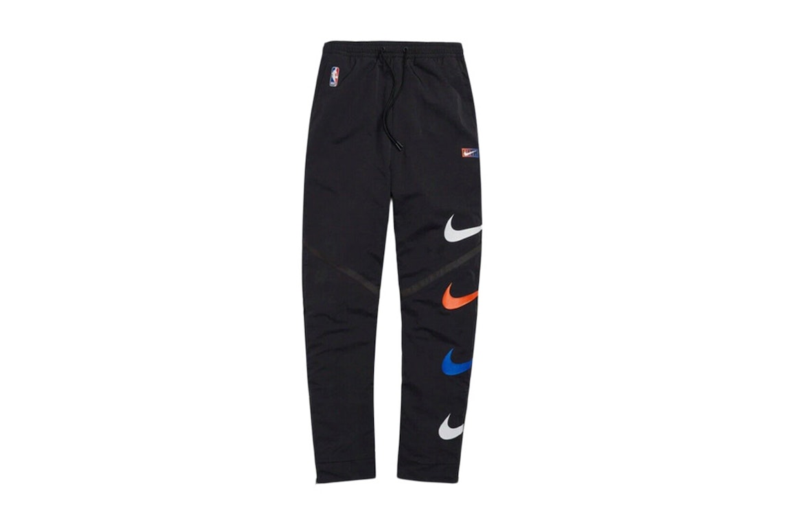 Pre-owned Kith Nike For New York Knicks Pants Black/multi