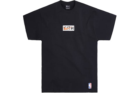 Kith Nike for New York Knicks Tee Black Men's FW20 US