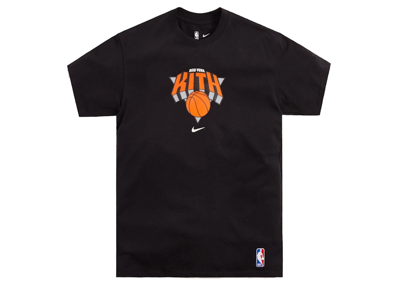 Kith & Nike for New York Knicks Tee Black Men's - FW20 - US