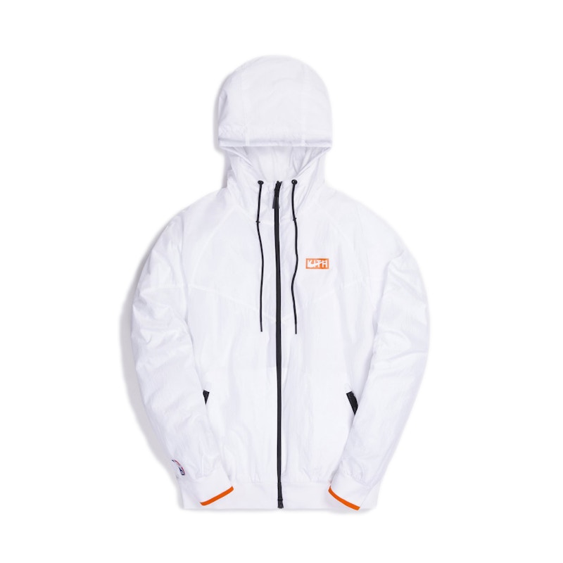 Kith & Nike for New York Knicks Windrunner Jacket White Men's