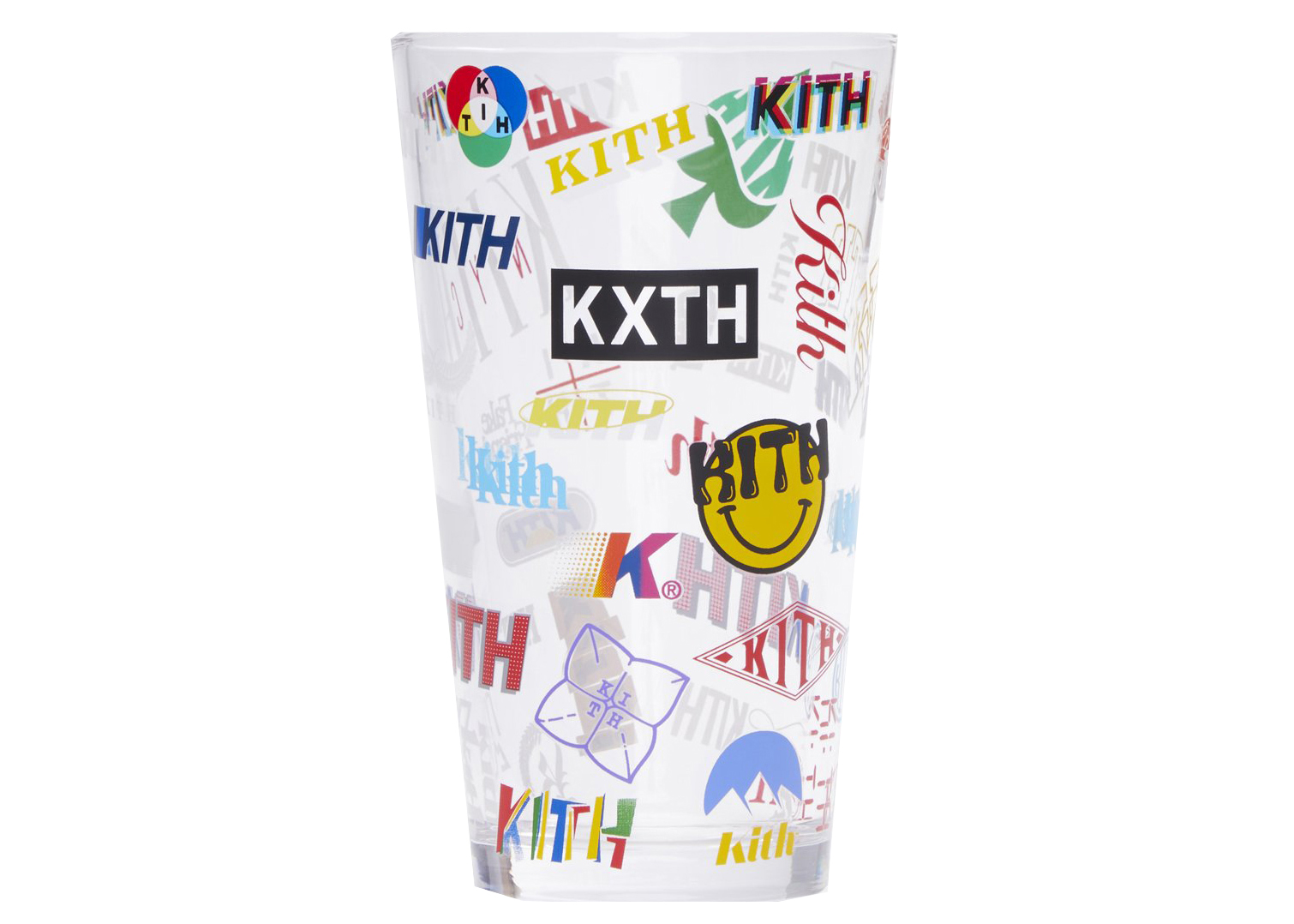 Kith Novelty Logo Glass Black - FW21 - US