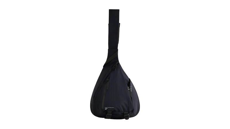 Kith Nylon Ripstop Sling Backpack Black