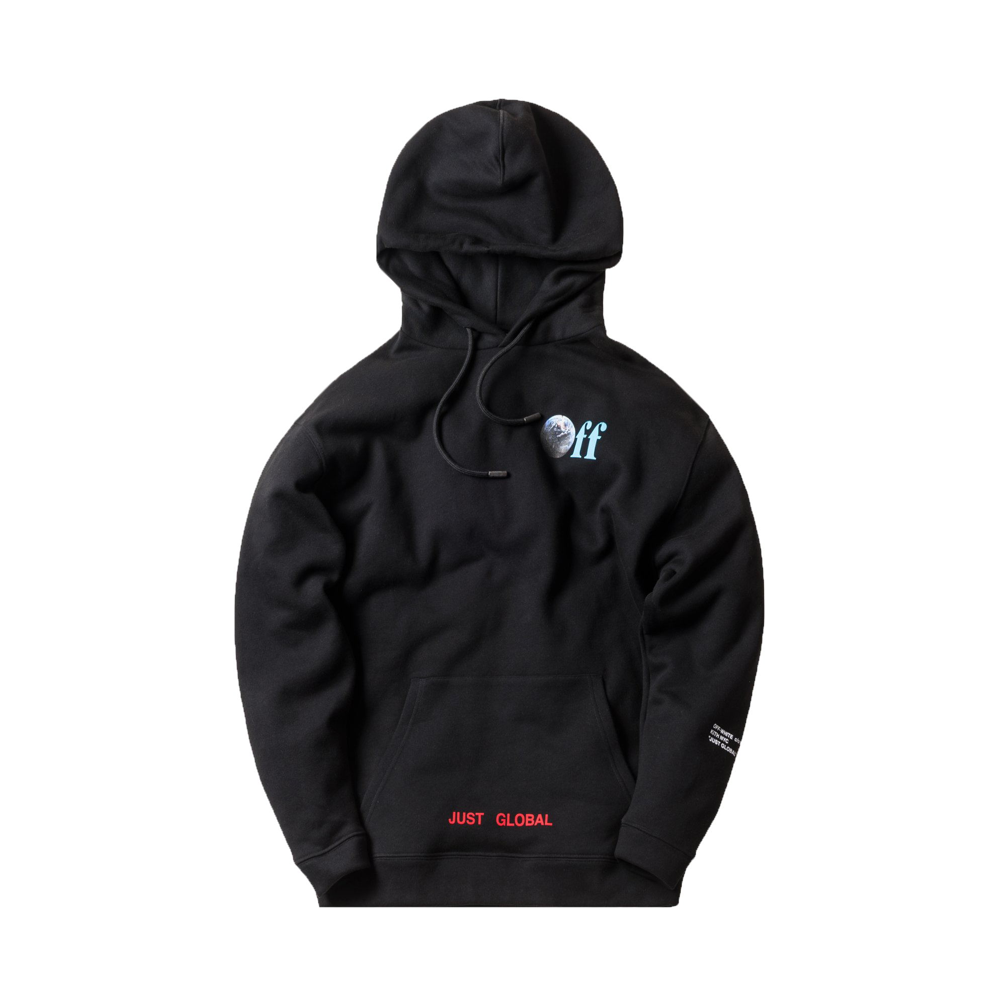 offwhite【Sサイズ】KITH OFF-WHITE JUST GLOBAL HOODIE
