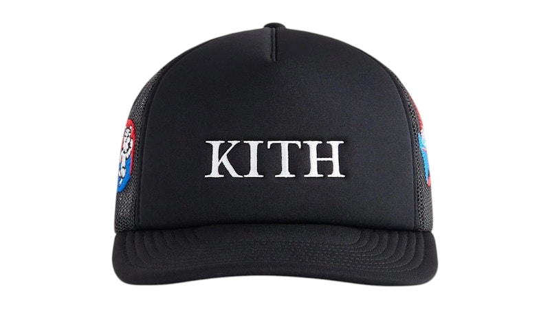 帽子 Kith Poly Foam Nolan Trucker Hat Kith Olympics Heritage Poly Foam Nolan Trucker Hat Black メンズ
