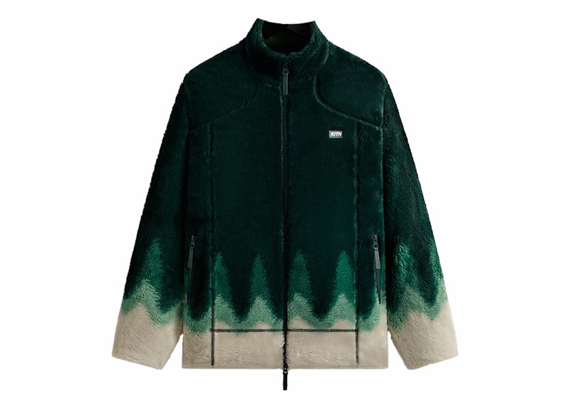 Kith Ombre Wave Harper Vintage Sherpa Full Zip Chronicle Kith Ombre Wave Harper Vintage Sherpa Full Zip Chronicle