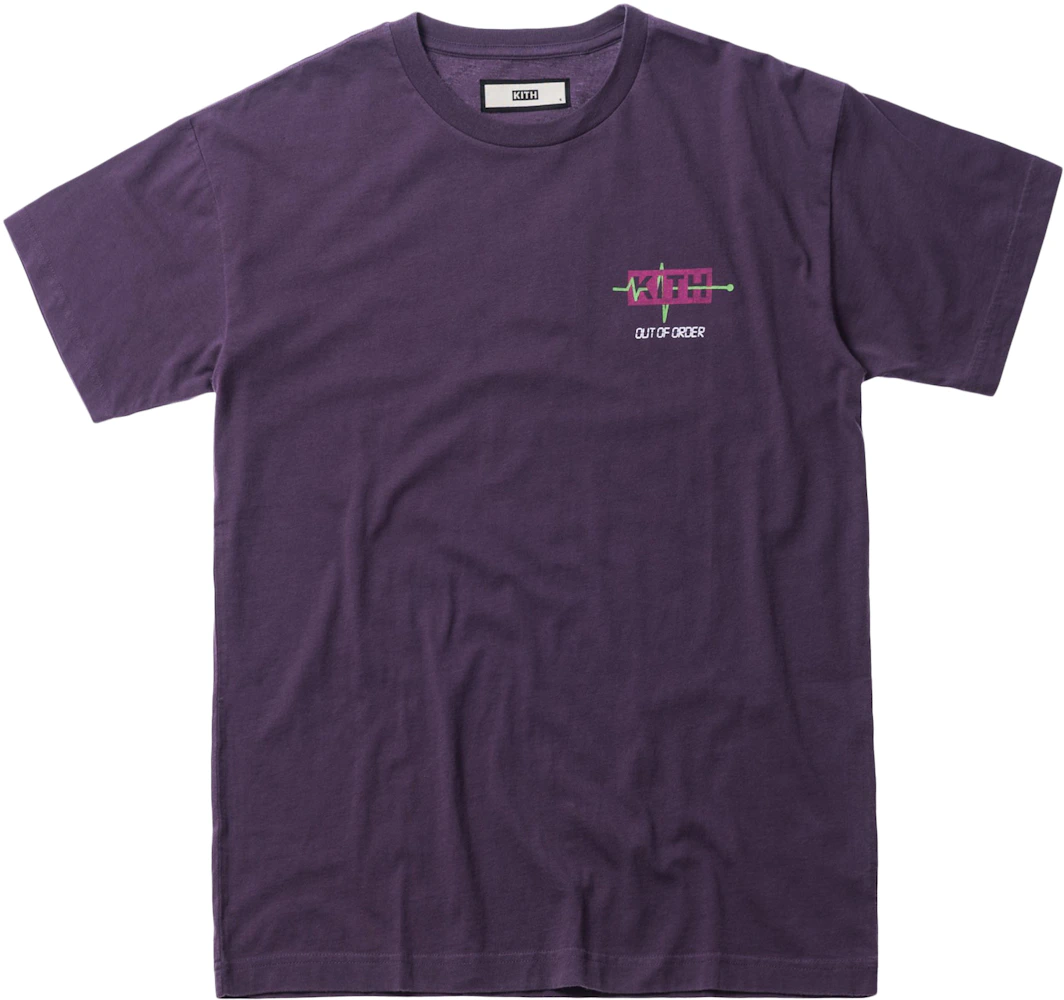 Kith Out of Order Tee Purple Men's - SS18 - US