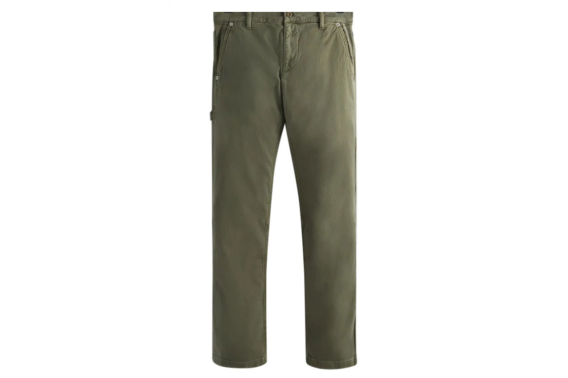 Pre-owned Kith Overdyed Canvas Colden Pant (fw22) Flagstaff