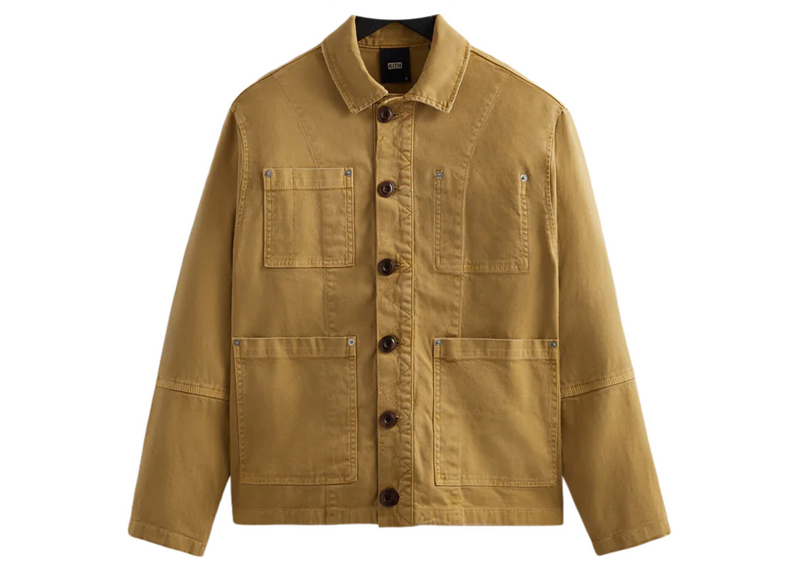 Kith Overdyed Canvas Willoughby Chore Jacket (FW22) Oxford 男装