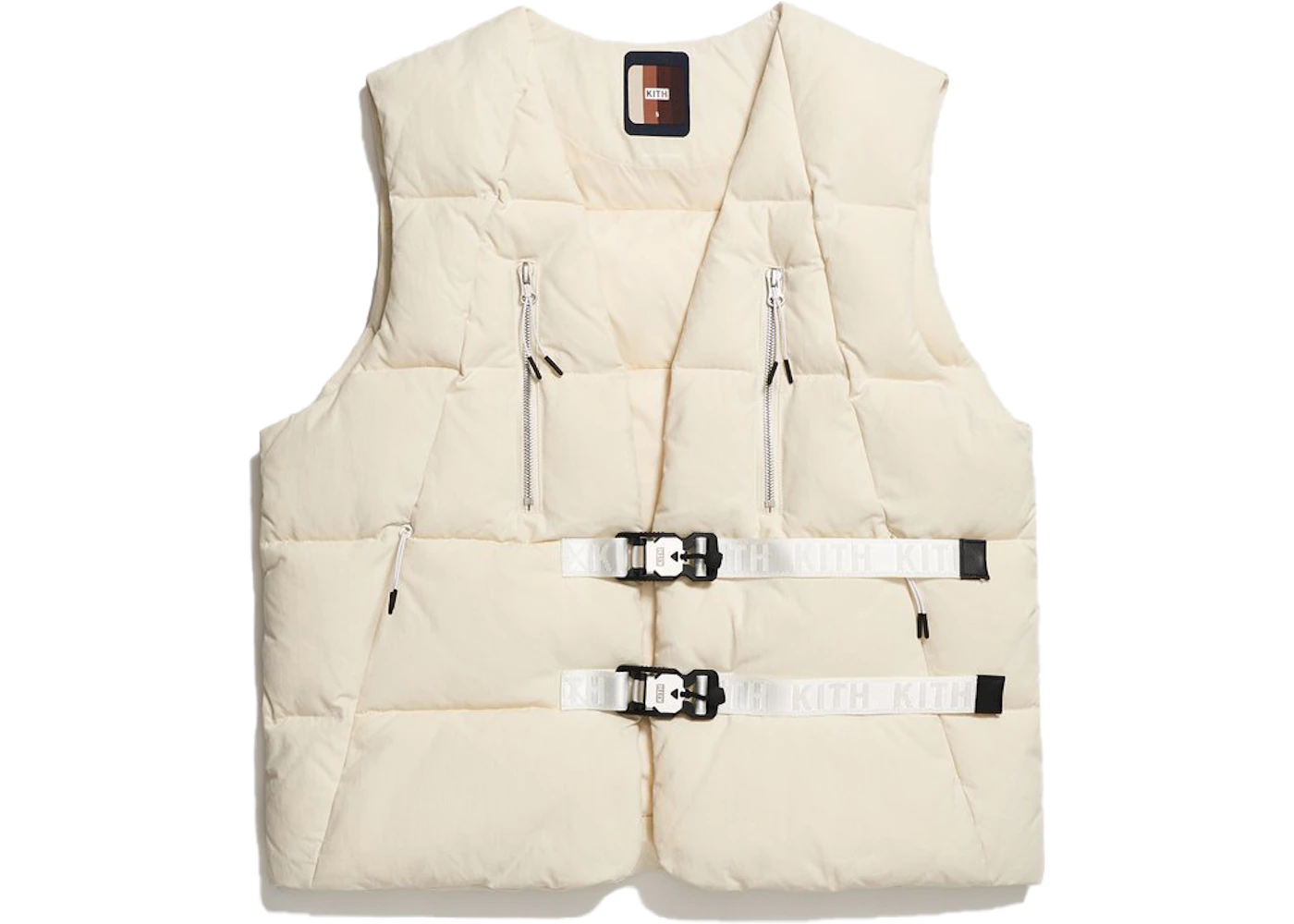 Kith Padded Utility Vest Turtledove Men's - FW19 - US