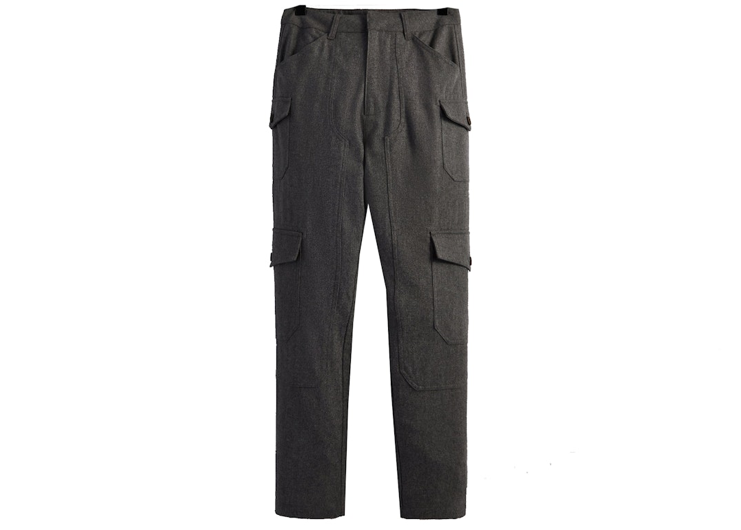 Pre-owned Kith Paidge Cargo Pant Heather Grey