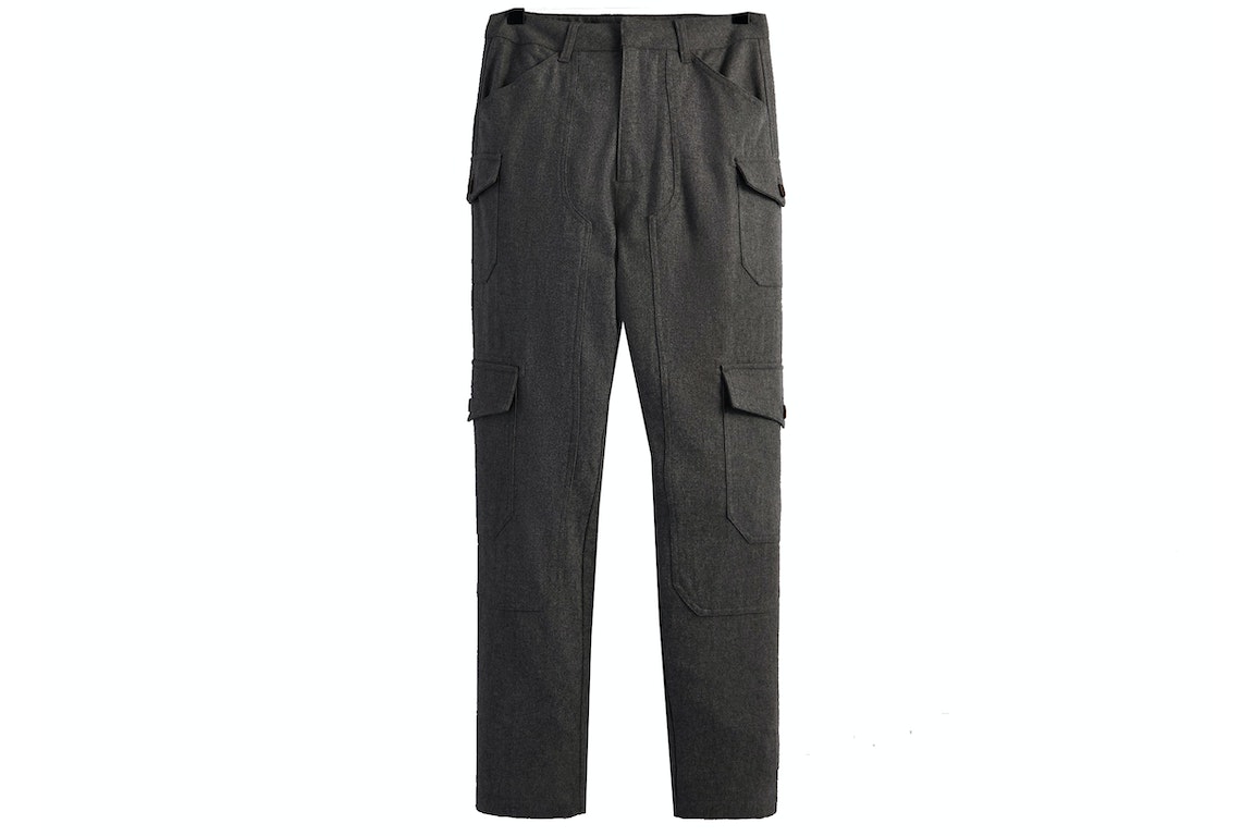 Pre-owned Kith Paidge Cargo Pant Heather Grey