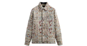 Kith Paisley Brixton Puffed Shirt Jacket Sandrift