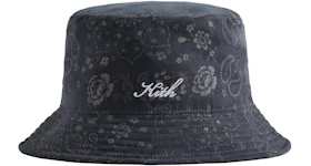 Kith Paisley Bucket Hat Black