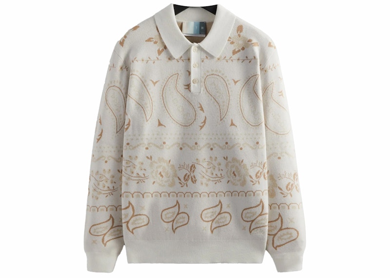 Kith Paisley Harmon Pullover Waffle Men's - SS23 - US