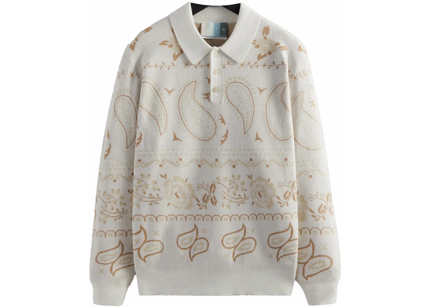 Kith Paisley Harmon Pullover Waffle Men's - SS23 - US