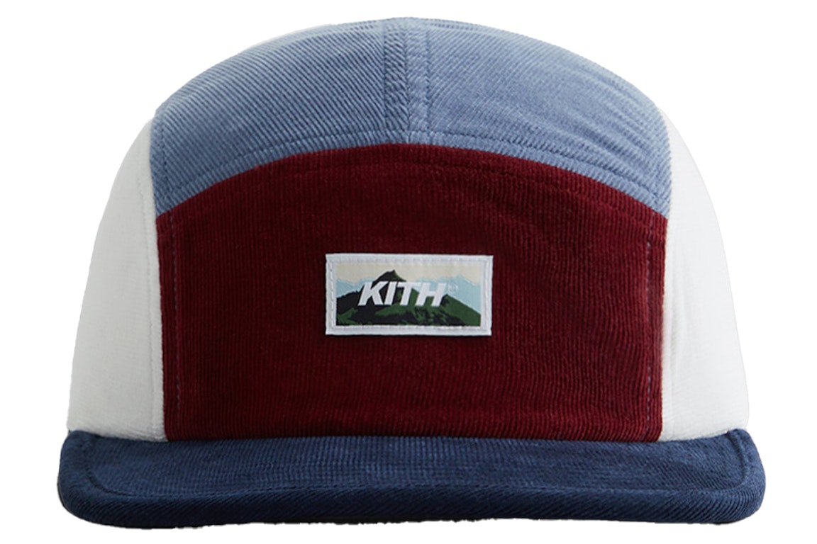 Pre-owned Kith Panelled Corduroy Camper Hat Elevation