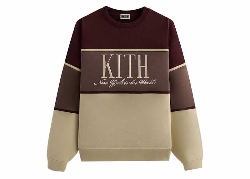 Kith Panelled Nelson Crewneck Rave Men s FW24 US