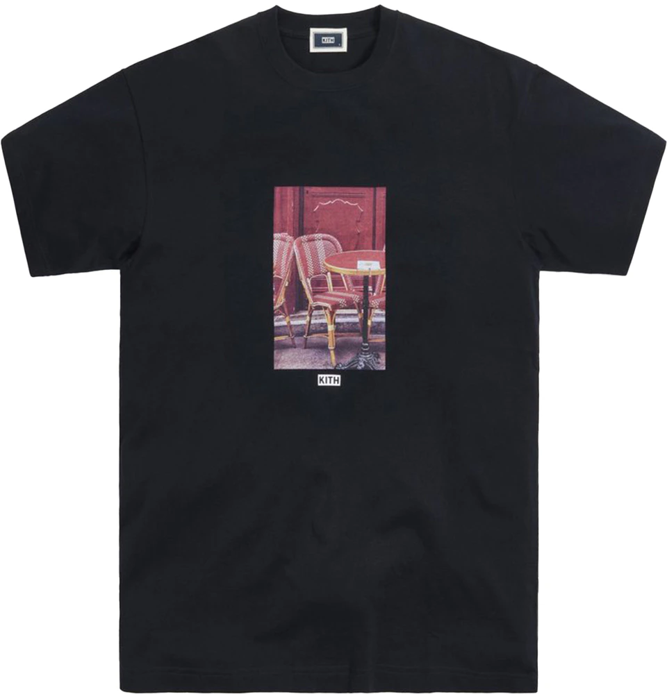 Kith Paris Cafe T-Shirt Black Men's - SS21 - US