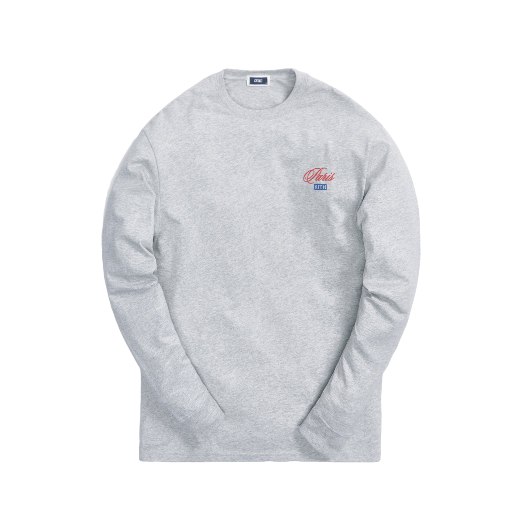 Kith Paris Opening L/S Tee Light Heather Grey Hombre - SS21 - ES